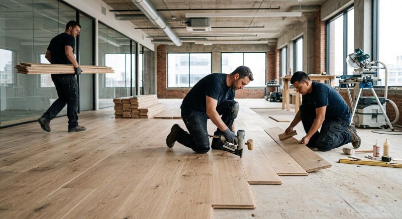 Commercial Hardwood Service in Abington, MA