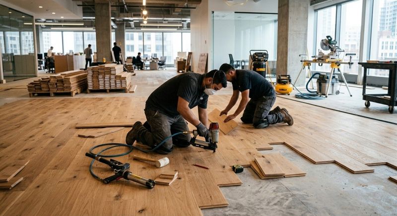 Commercial Hardwood Service in Holbrook, MA