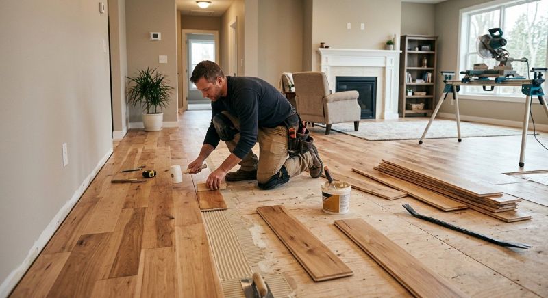 Engineered Wood Installation in Wrentham, MA
