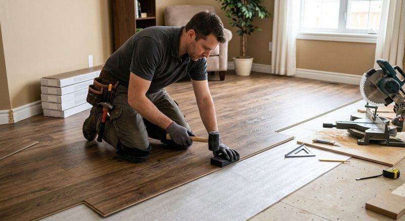 Laminate Floor Installation in Chestnut Hill, MA