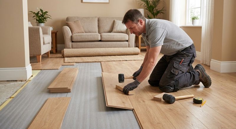 Laminate Floor Installation in Holbrook, MA
