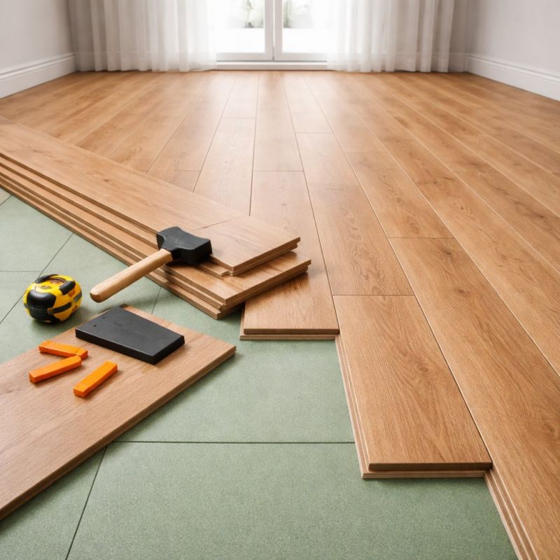 Laminate Floor Remodeling in Wrentham, MA