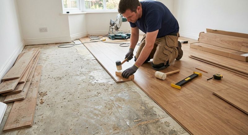 Laminate Floor Replacement in Braintree, MA