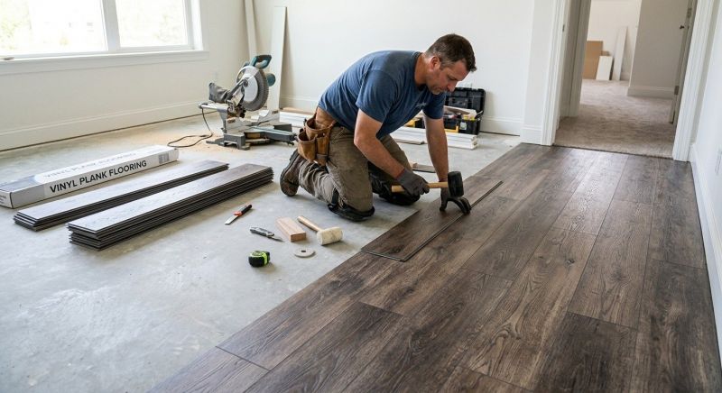 Linoleum Floor Installation in Douglas, MA