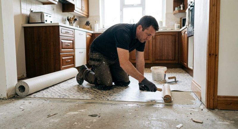 Linoleum Floor Installation in Lincoln, RI
