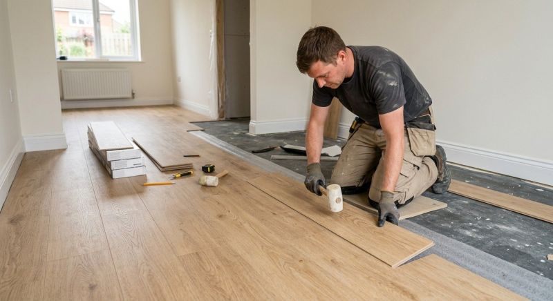Linoleum Floor Installation in North Scituate, RI