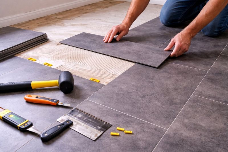 Luxury Vinyl Tile Installation in Jamaica Plain, MA