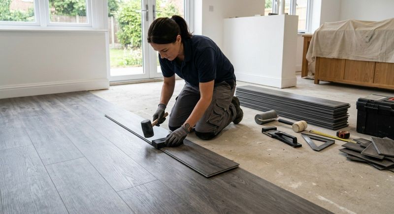 Luxury Vinyl Tile Installation in Sudbury, MA