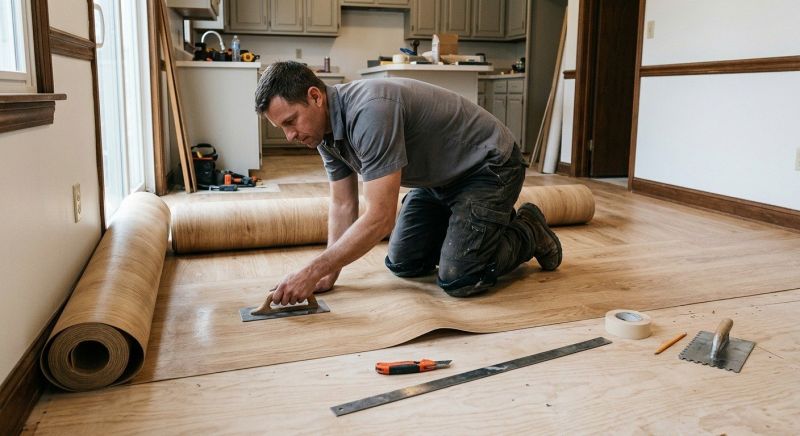 Sheet Flooring Installation in Attleboro, MA