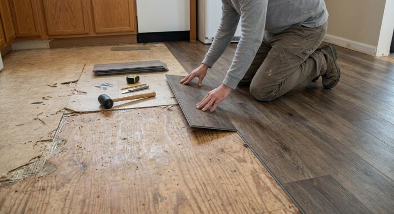 Vinyl Flooring Installation in Hopkinton, MA