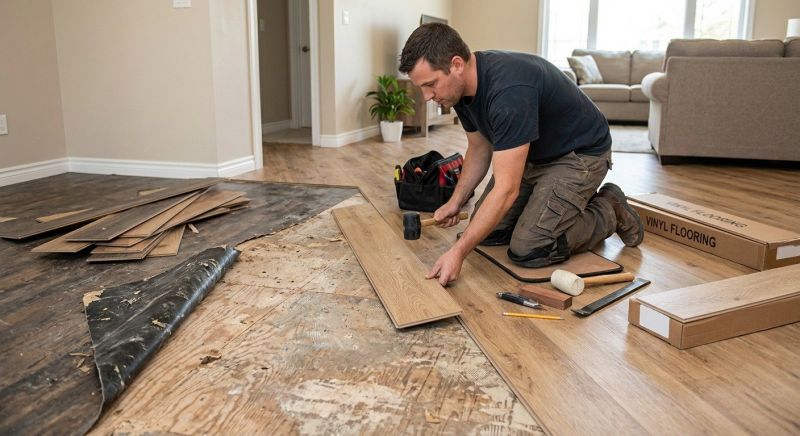 Vinyl Flooring Installation in Millis, MA