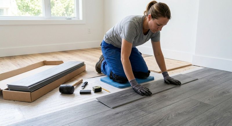 Vinyl Tile Installation in Wrentham, MA